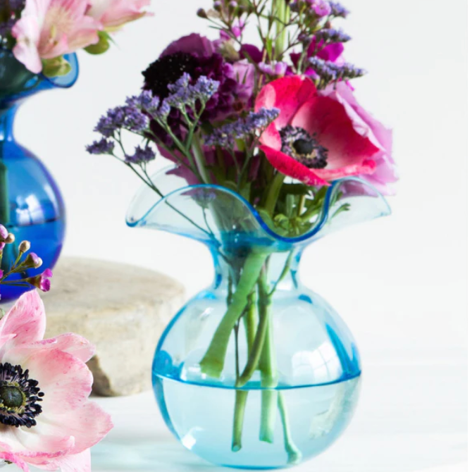 Vietri Glass Bud Vase