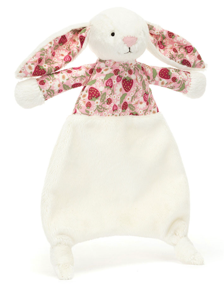 Blossom Cream Bunny Berry Comforter