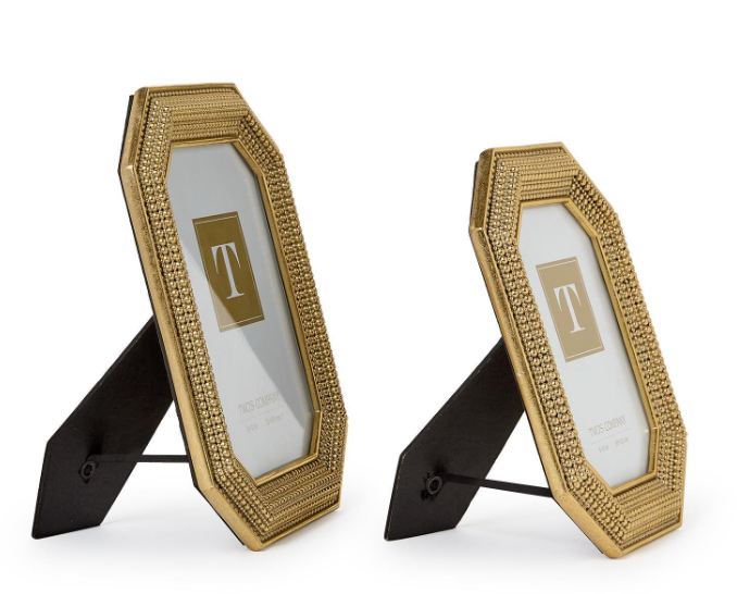 Gold Beaded Frame