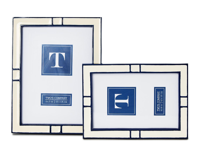 55056 Navy & Cream Frame