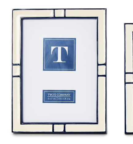 55056 Navy & Cream Frame