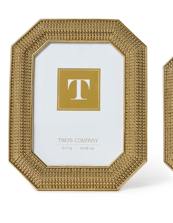 Gold Beaded Frame