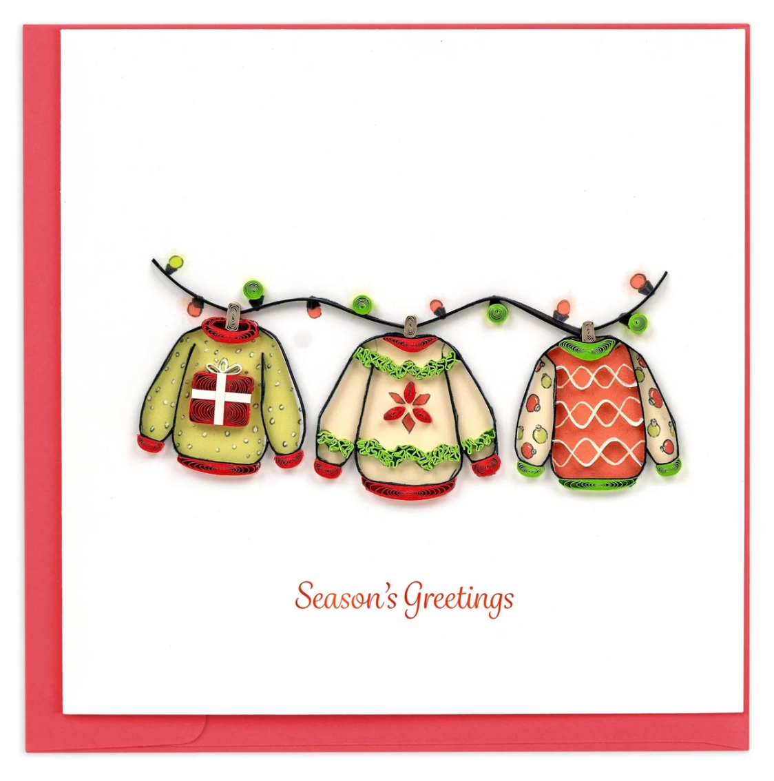 Holiday Quilling Card