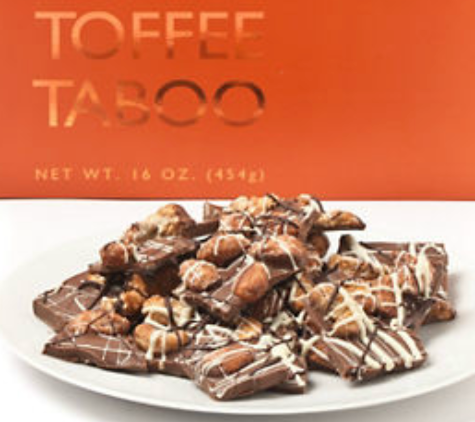 Toffee Taboo 8oz Milk Chocolate