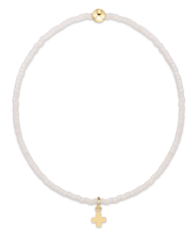 Hope Classic Signature Cross Sm Gold Charm
