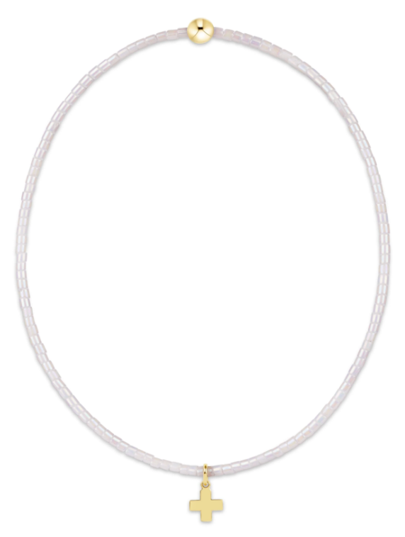 Hope Classic Signature Cross Sm Gold Charm