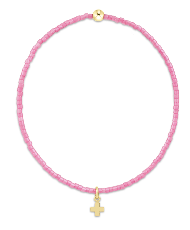 Hope Classic Signature Cross Sm Gold Charm