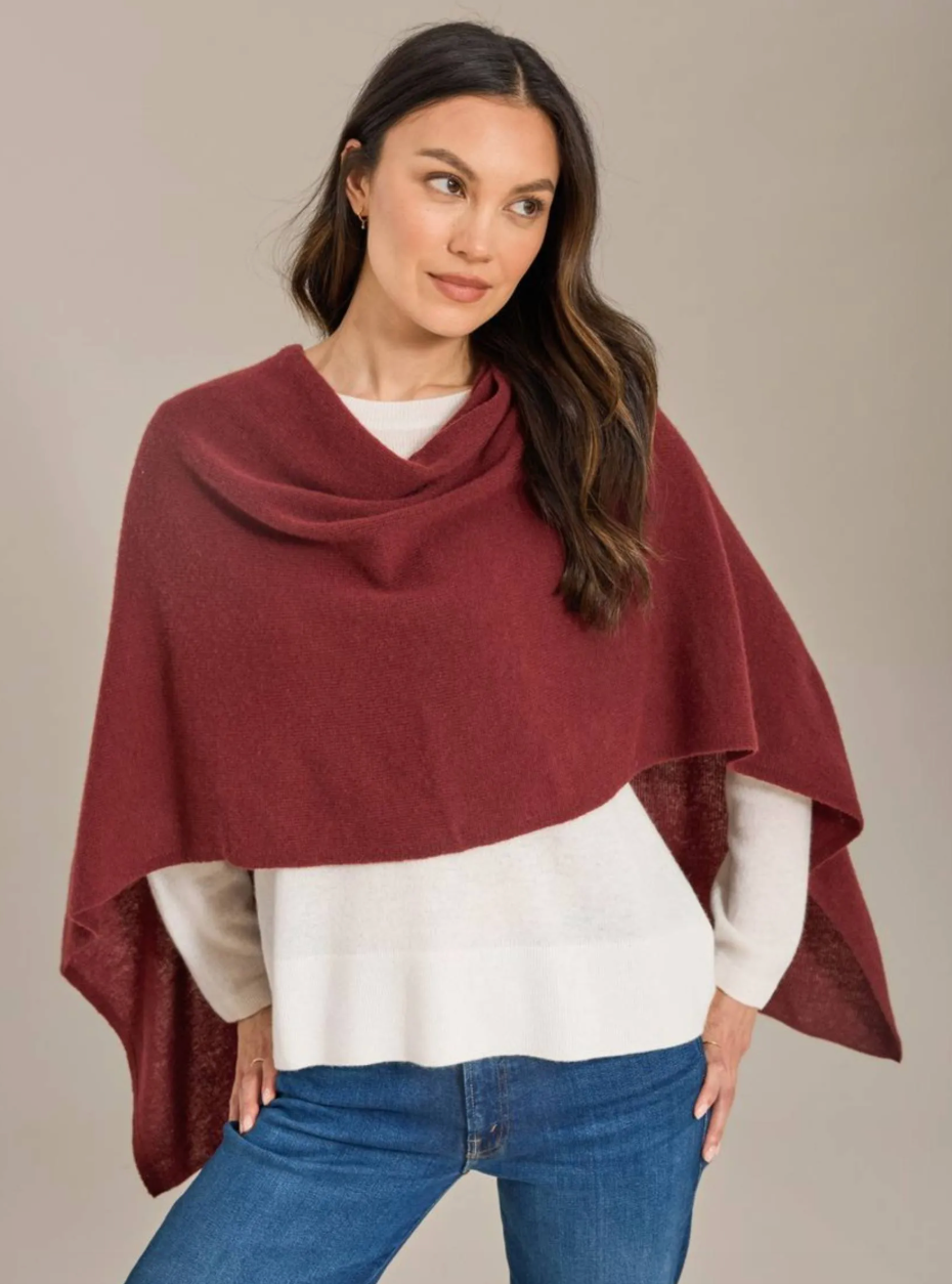 Cashmere Poncho
