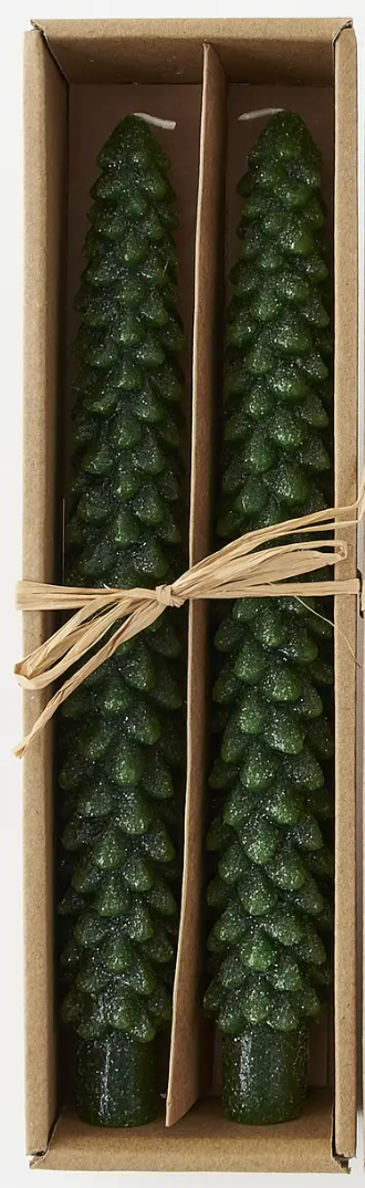 Tree Taper Candle set