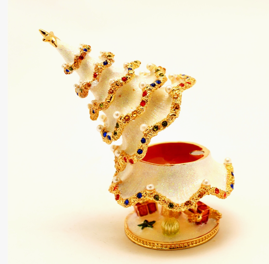 Christmas Tree Trinket Box