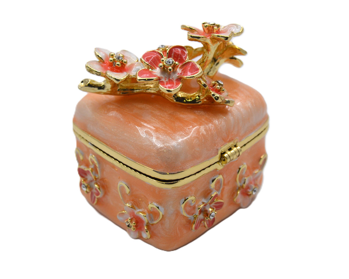 Cherry Blossom Trinket Box