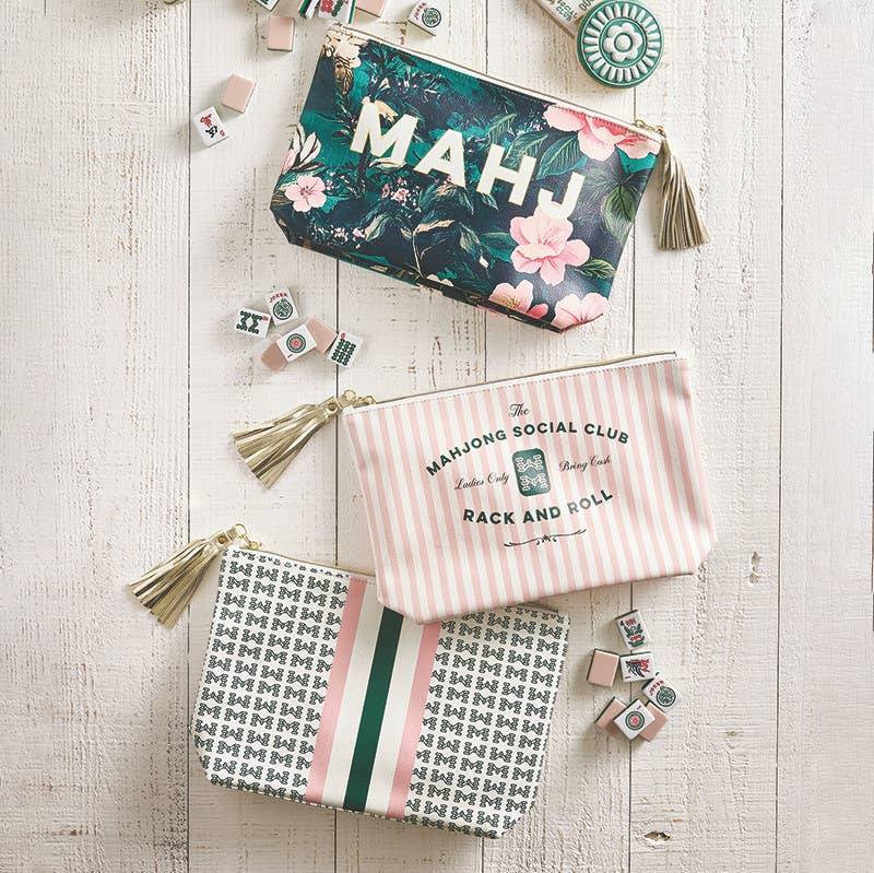 Tiles Oil Cloth Pouch