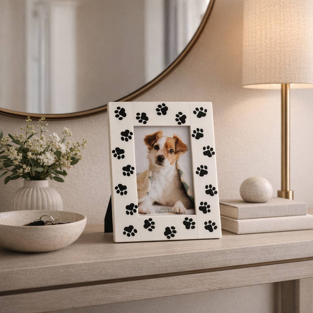 4x6 Paw Prints Frame