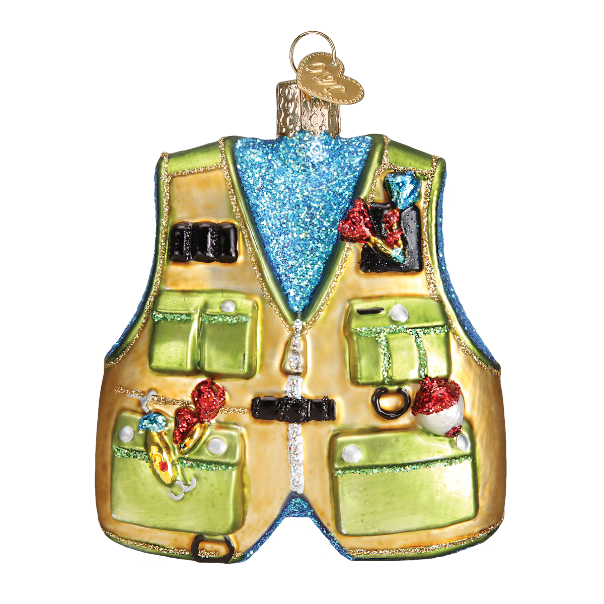 Fishing Vest Ornament