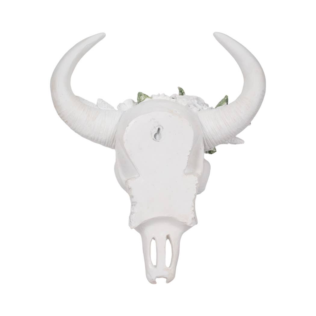 Flower Bull Skull