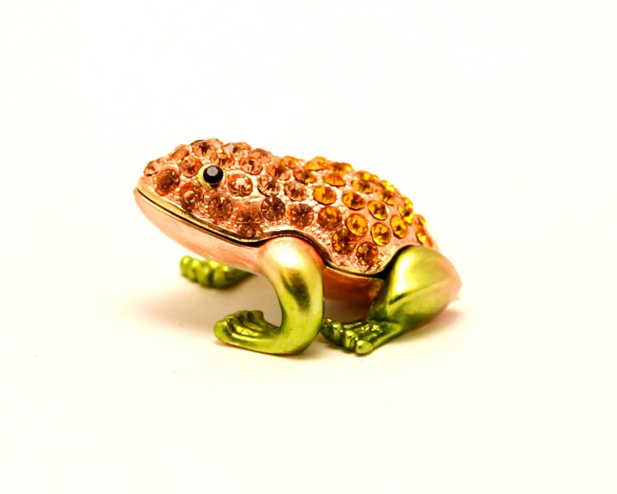 Small Frog Trinket Box
