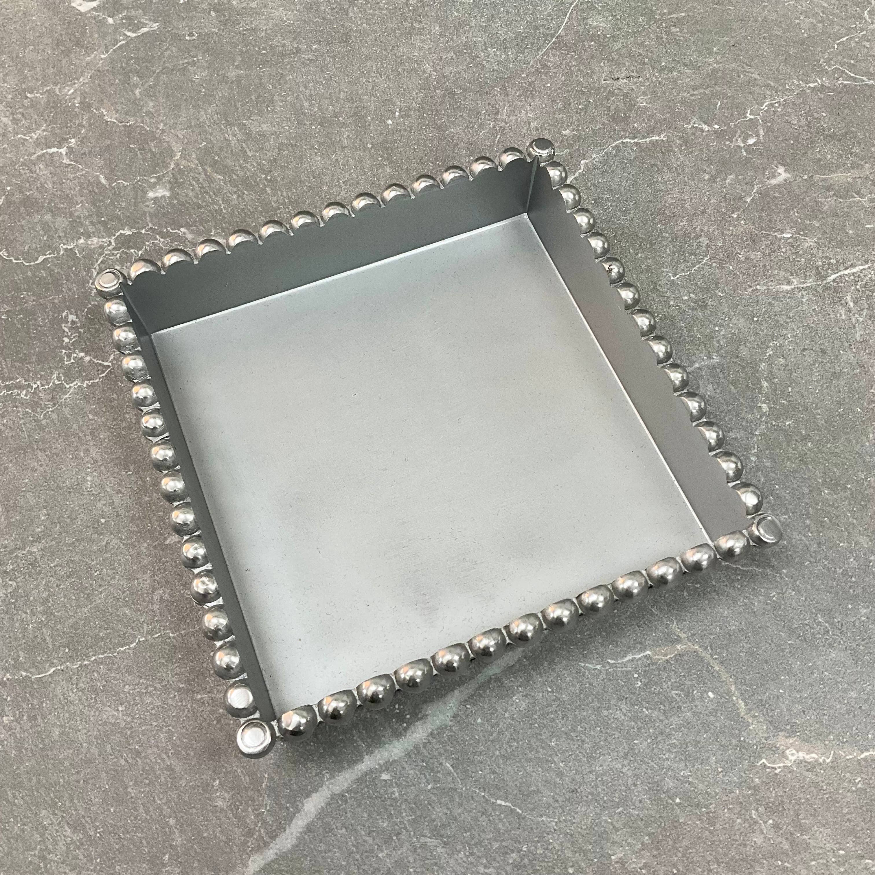 12812 Lg Beaded Lunch Napkin Box