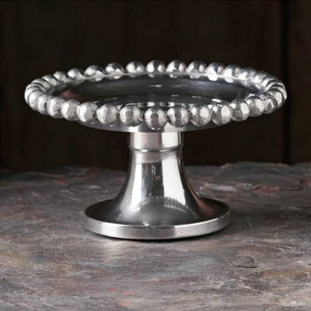Silver Beaded Stand