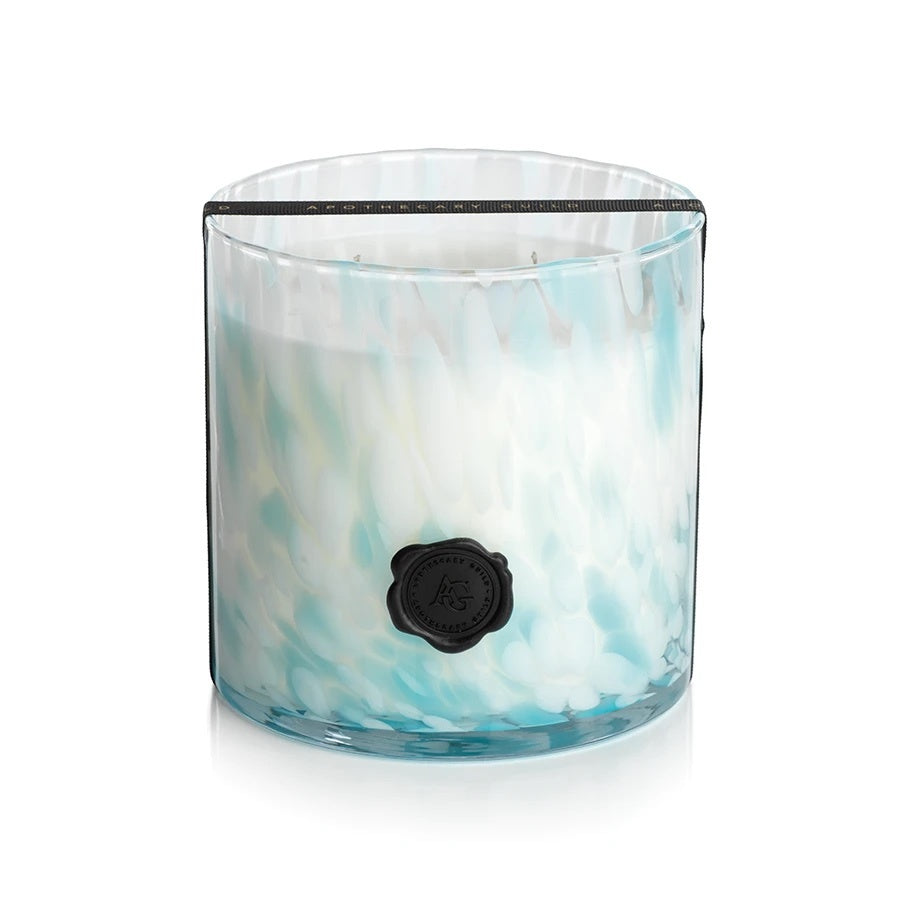 Sunset Beach  3 wick Glass Candle
