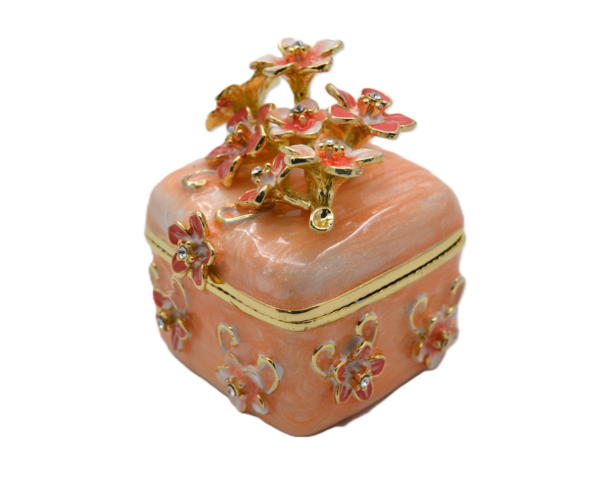 Cherry Blossom Trinket Box