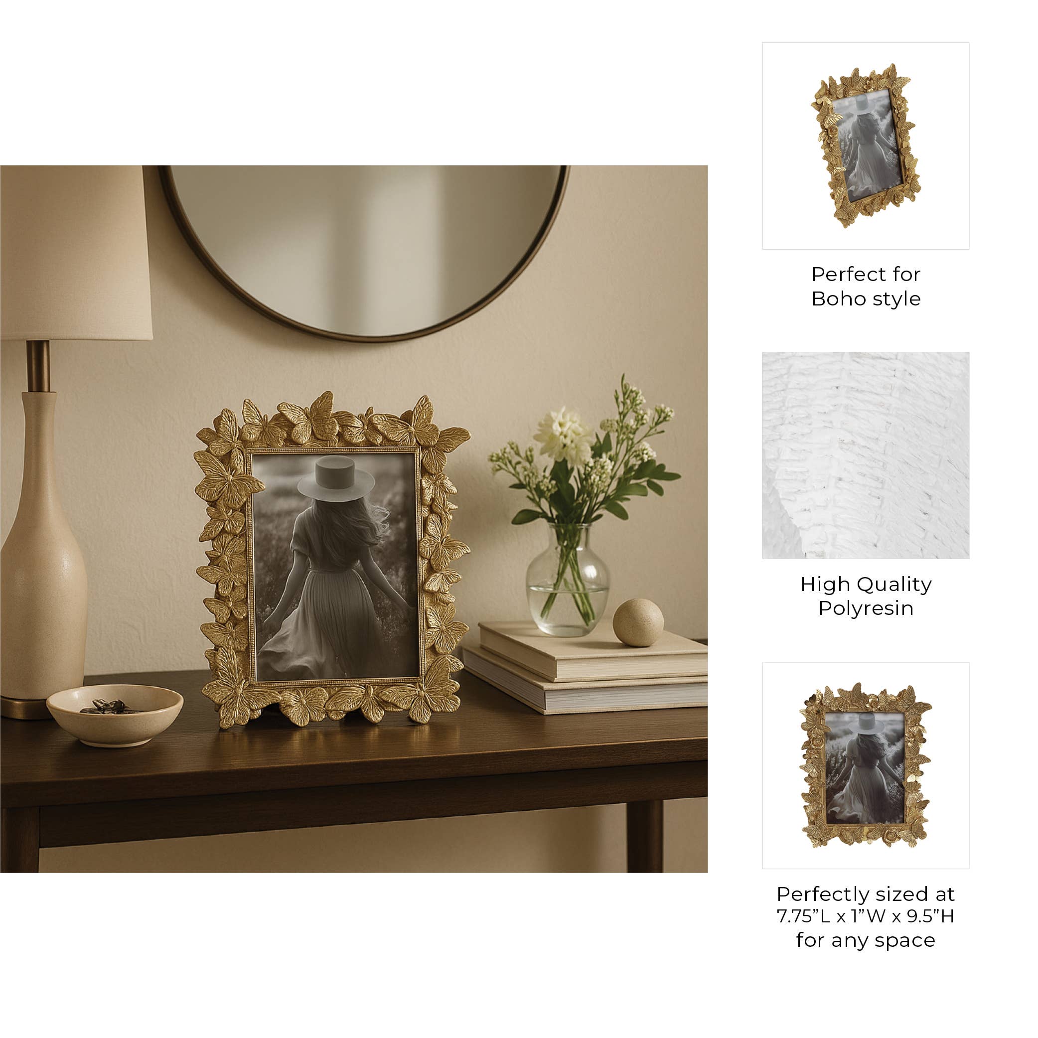 5x7 Butterfly in Bloom Frame