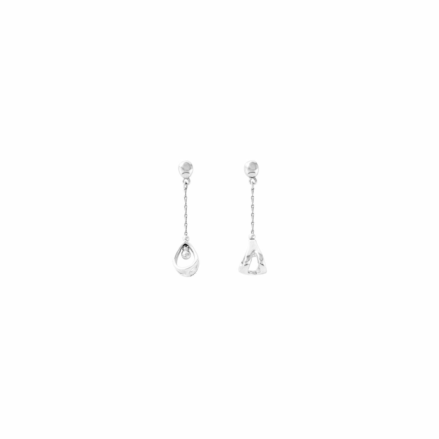 Promise-Me Silver Earrings