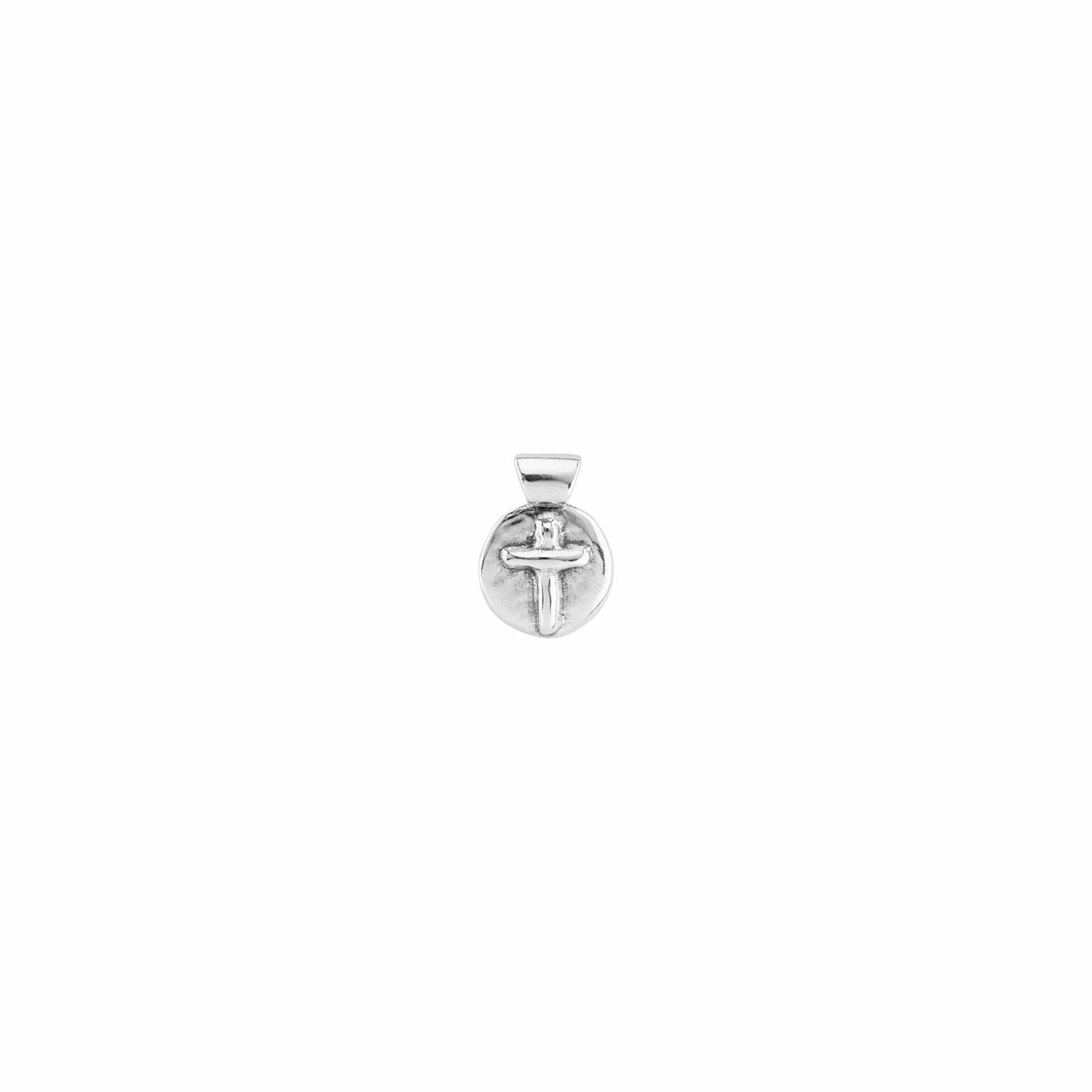 Silver Cross Charm