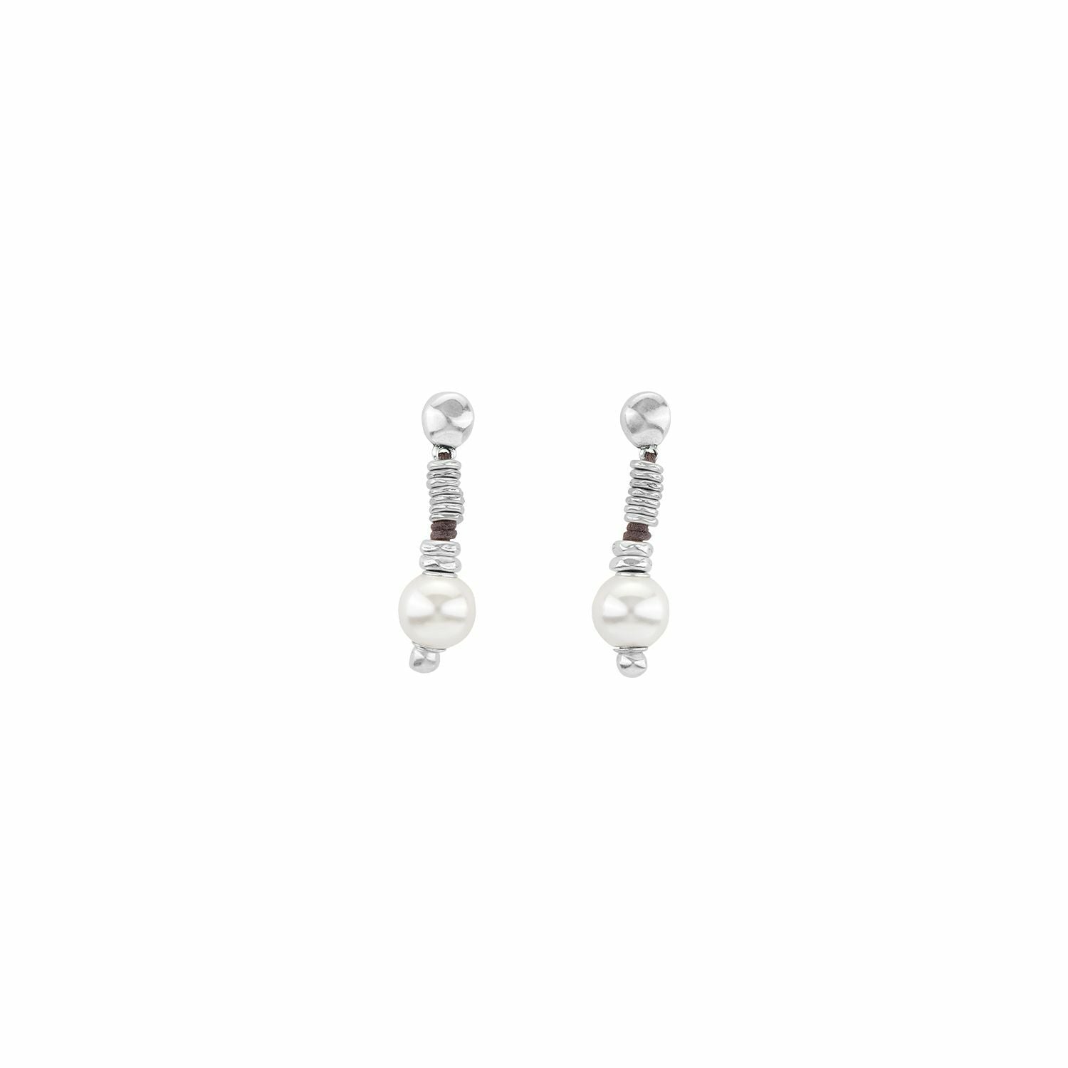 Goteando Silver Earrings