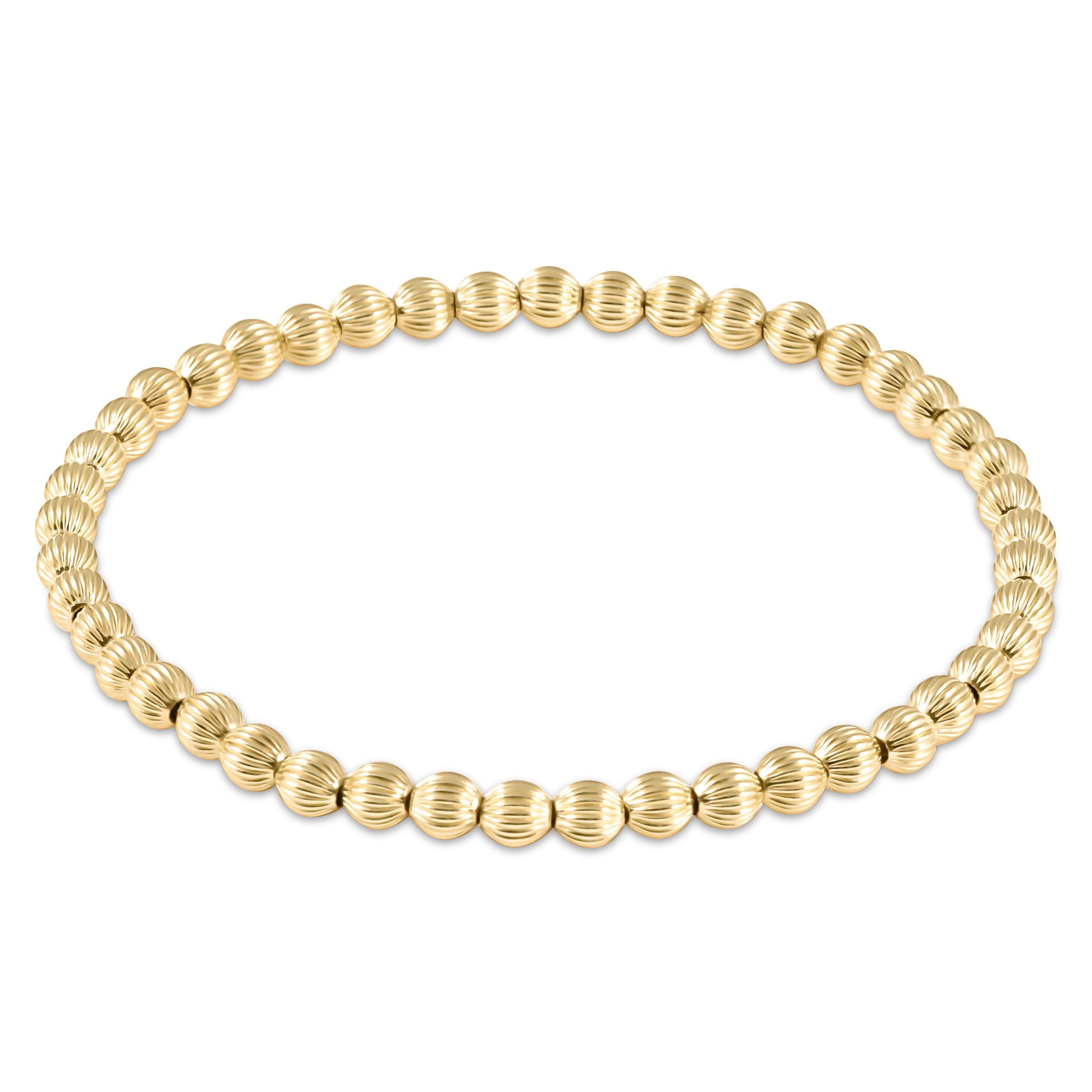 Dignity Gold Bead Bracelet
