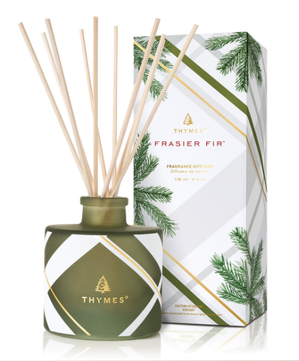 FF Petite Frosted Plaid Reed Diffuser
