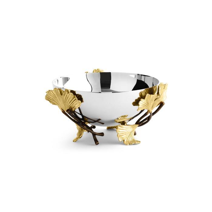 132107 Golden Ginkgo Small Bowl