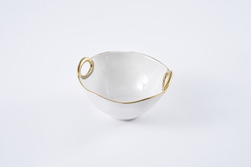 Golden Handles Medium Bowl 2700-WG