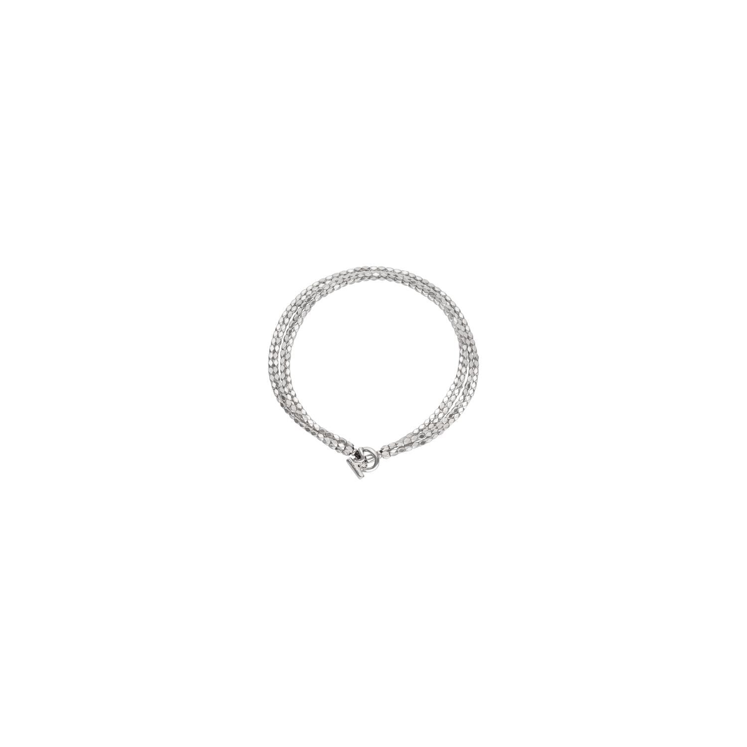 Paths Silver Necklace