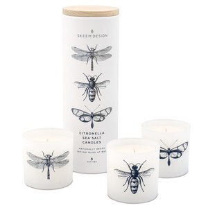 Skeem Citronella Votive Set of 3