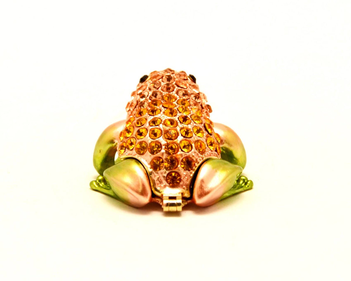 Small Frog Trinket Box