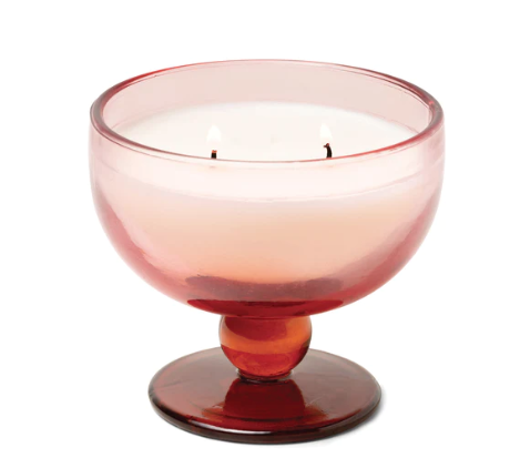 Aura Glass Goblet Candle