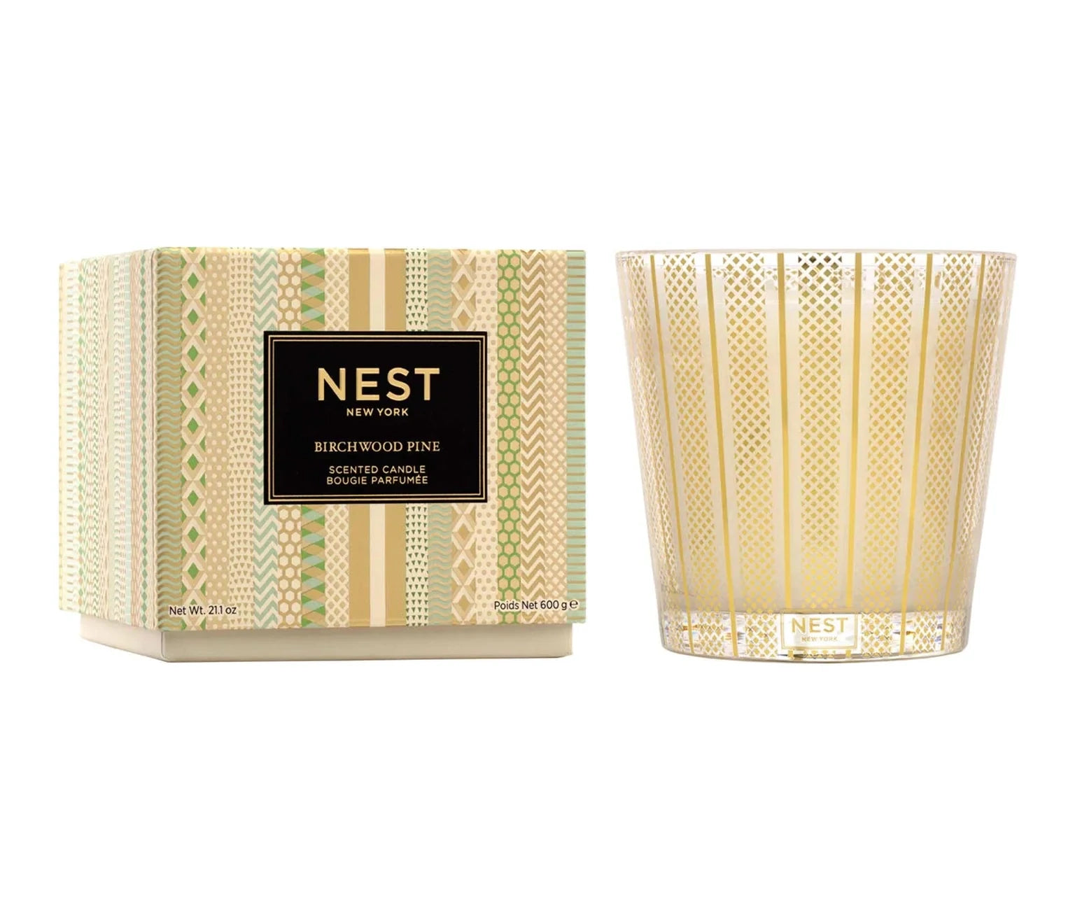 NEST 3 Wick Birchwood Pine