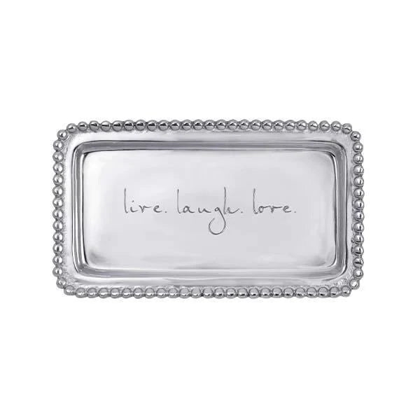 Live Laugh Love Statement Tray