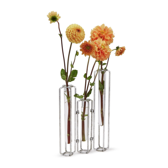 Lavoisier Set of 3 Hinged Flower Vases