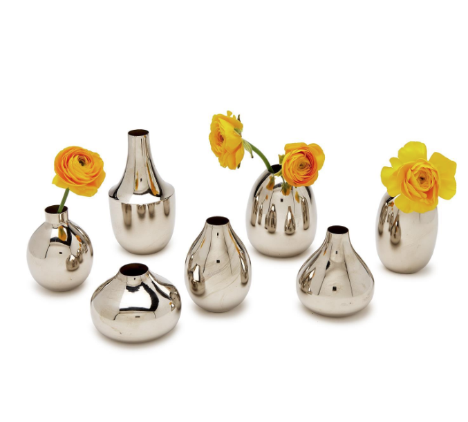 Silver-Plated Nickel Vase