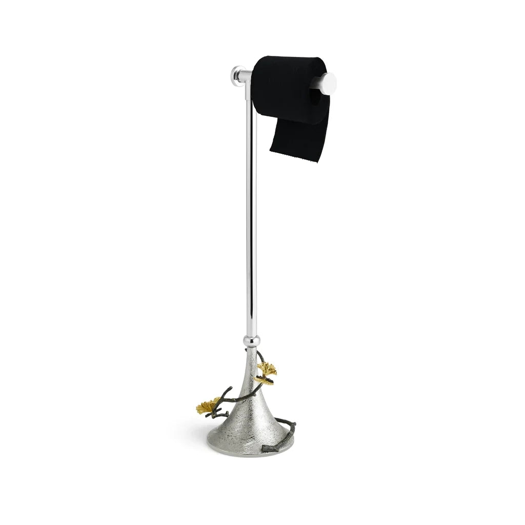 Butterfly Ginkgo Toilet Paper Holder