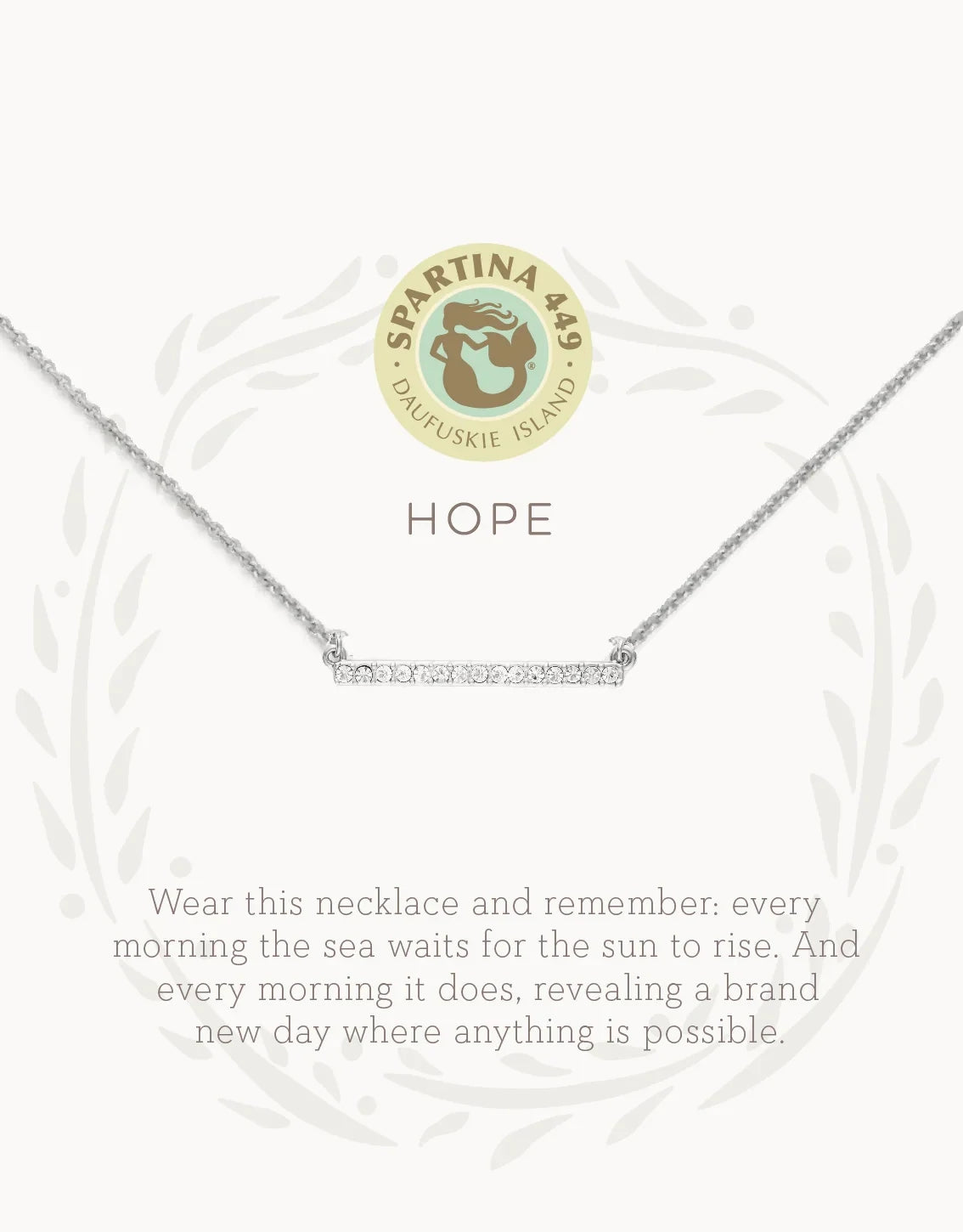 SLV Hope Horizon Necklace SIL
