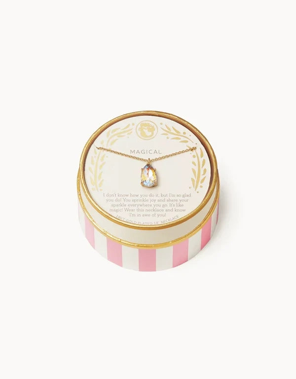 SLV Magical/Iridescent Necklace Gold
