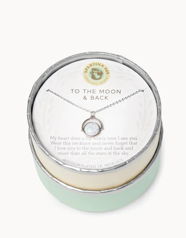 SLV 18in To the Moon Back/Heart Flip Sil 291414