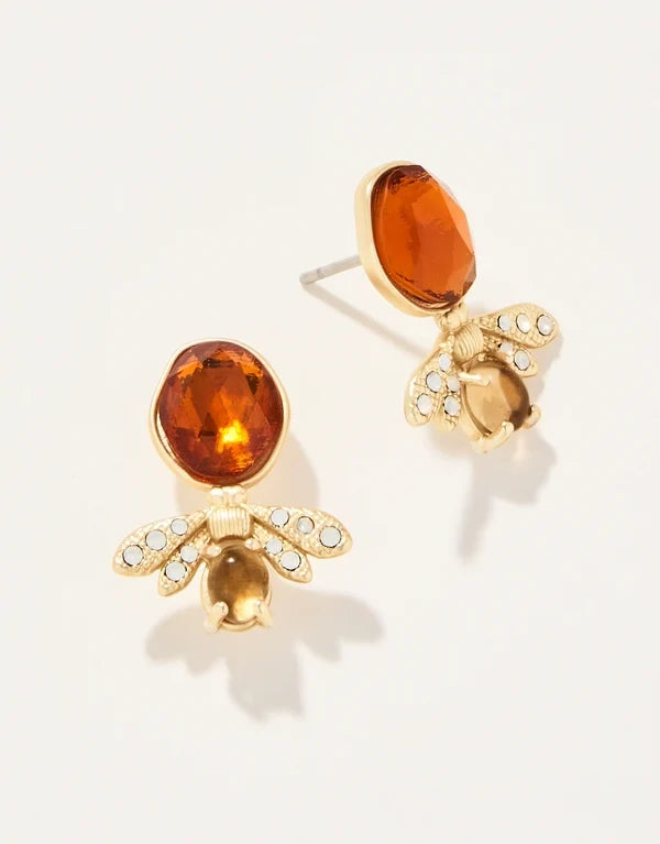 Honey Bee Studs Bronze 366043
