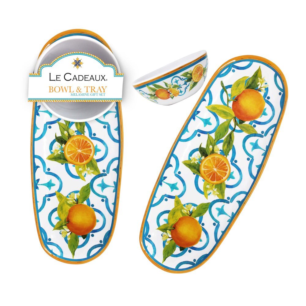 Bowl & Tray Gift Set