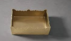 16482 Cutting Gld Lunch Napkin Box