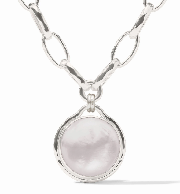 Silver Solara Statement Necklace