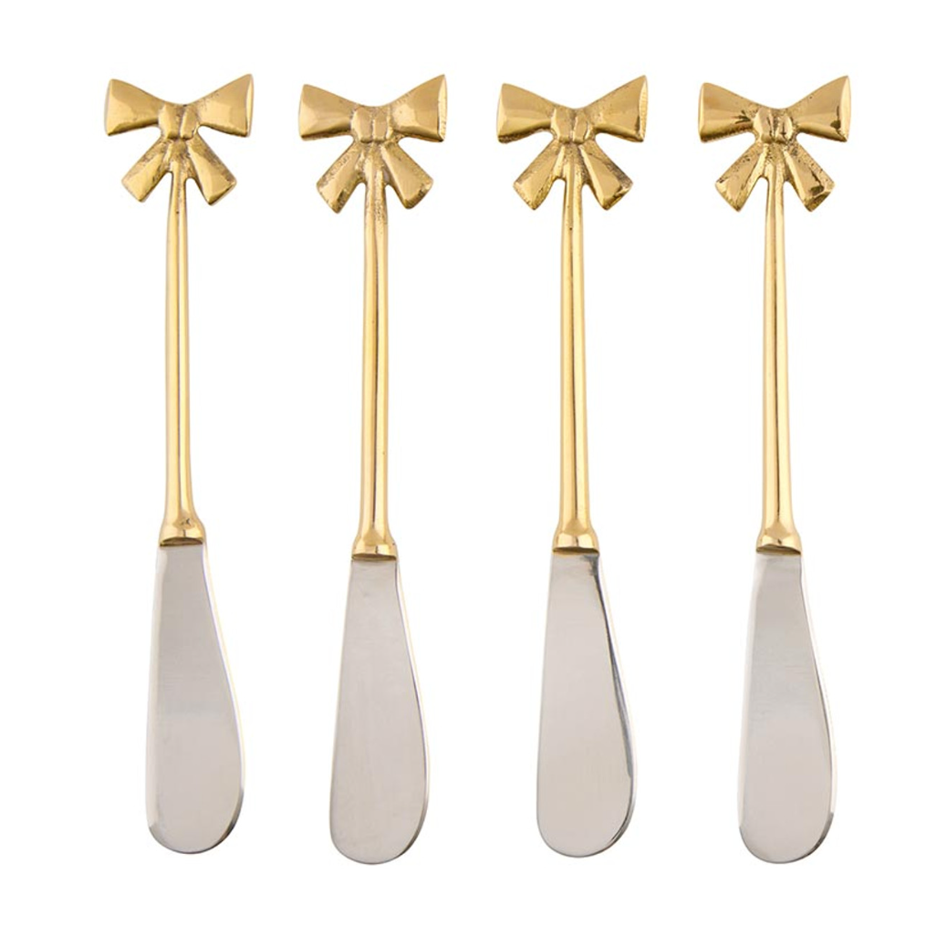R0317 S/4 Gold Bow Spreaders