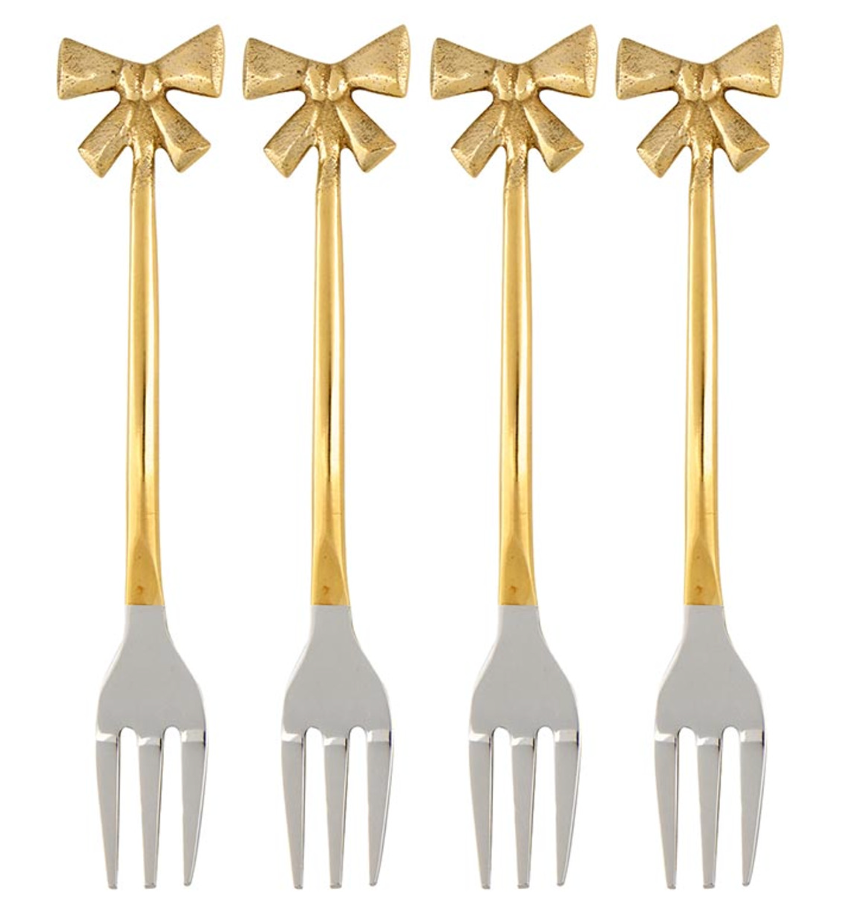 R0319 S/4 Gold Bow Fork